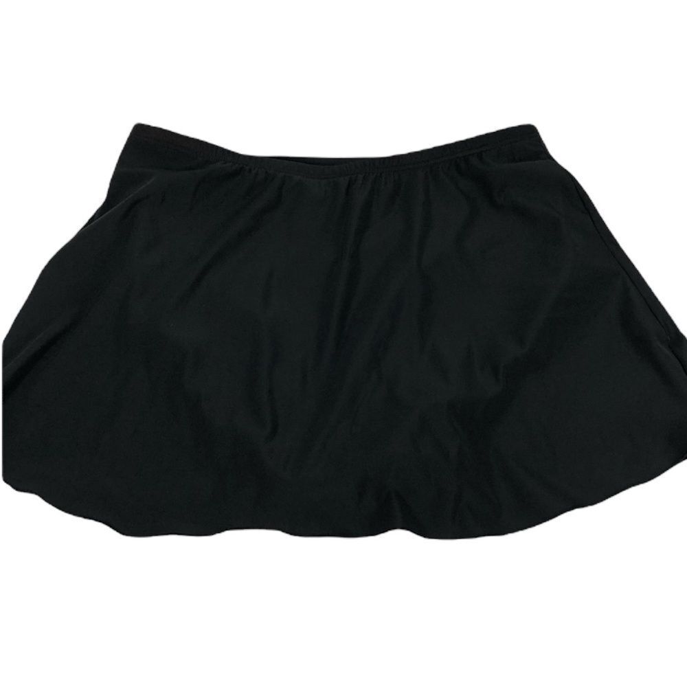 Mainstream Black Swim Skirt size 18